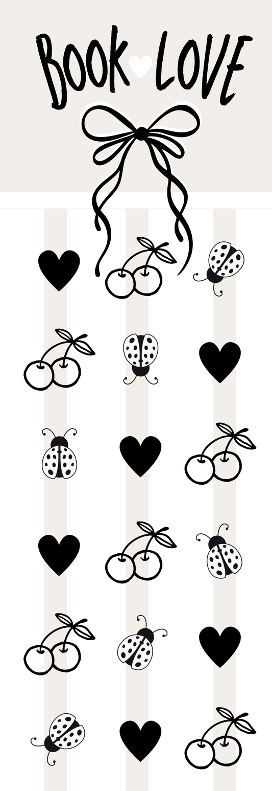 Lesezeichen "book love"