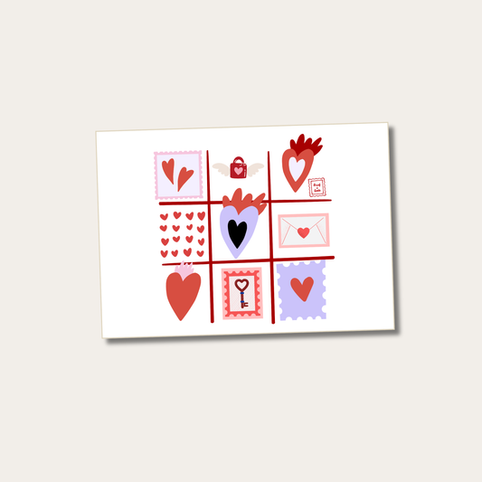 Postkarte "LOVE WINS"