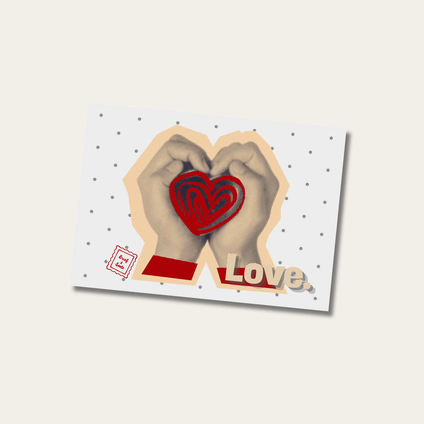 Postkarte "Lovely Hands"