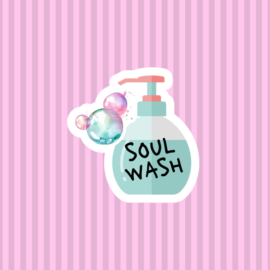 Sticker *Soul wash*