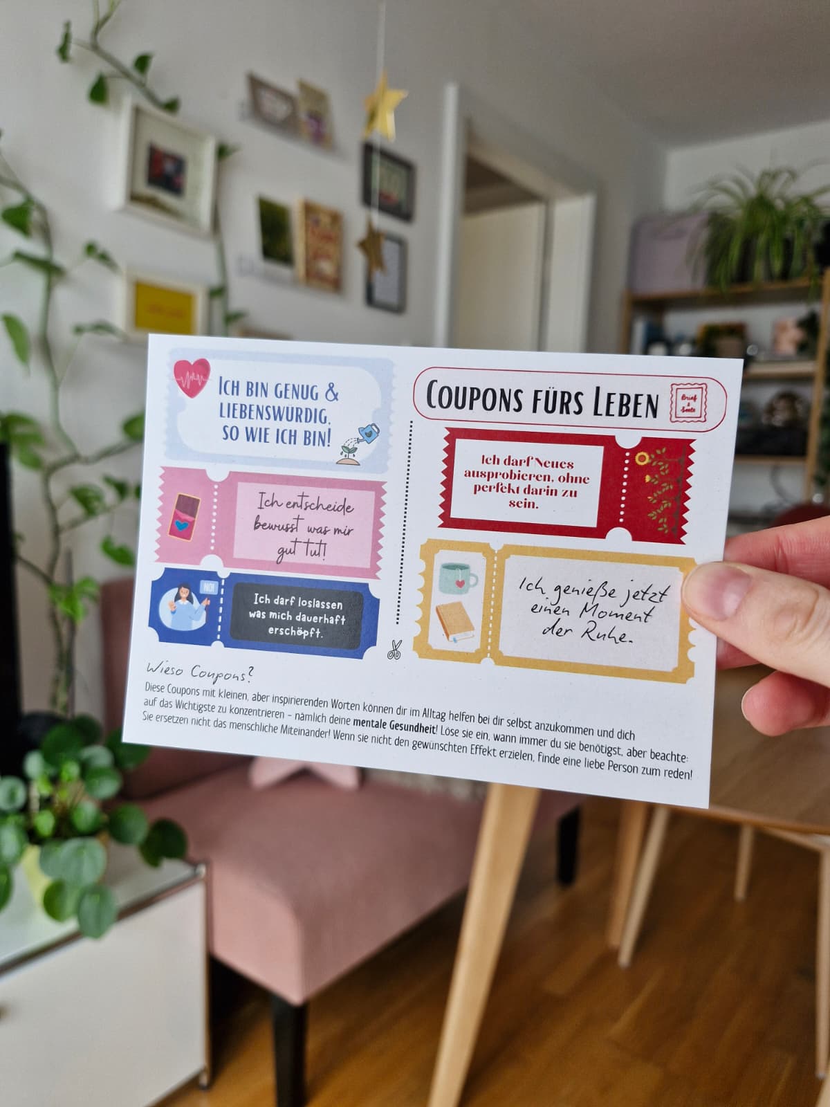 Coupons zum Ausschneiden