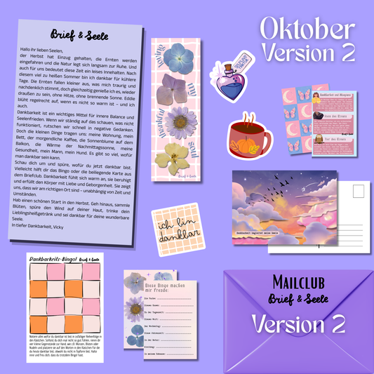 Der Briefclub Oktober