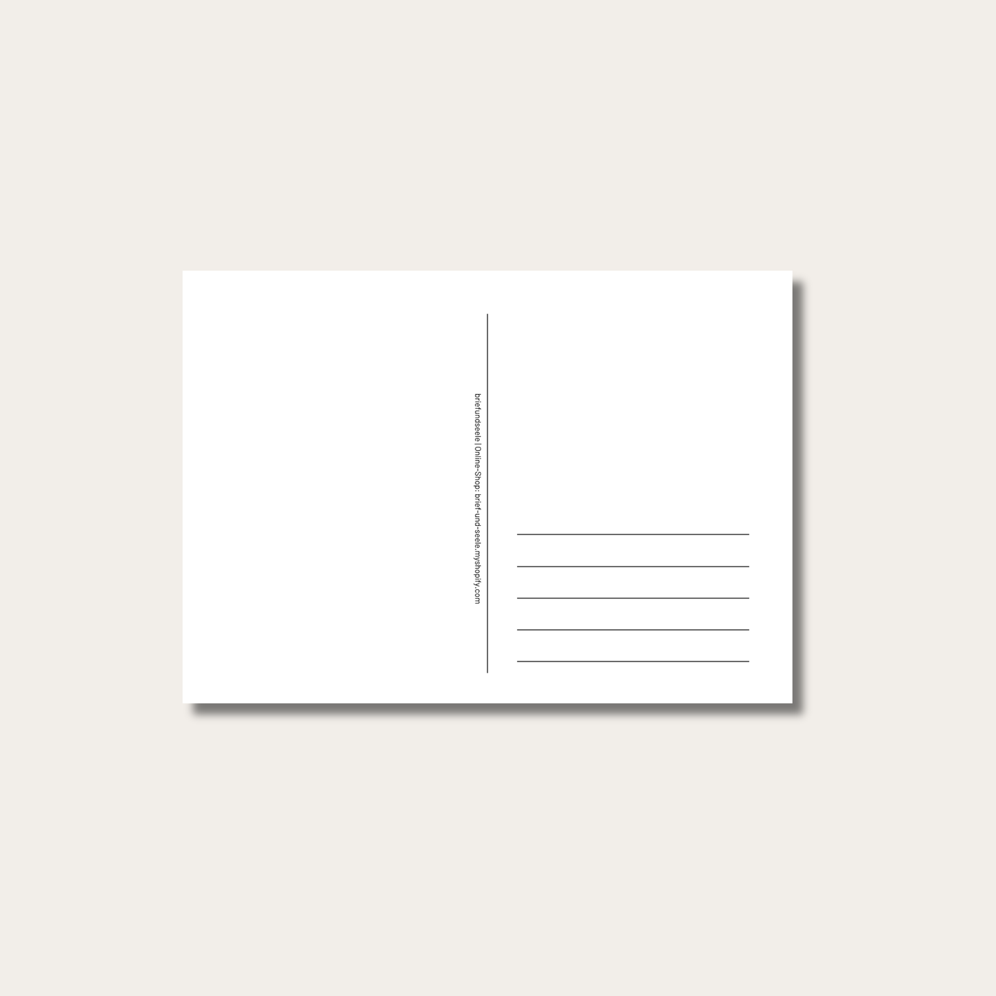 Postkarte "Tue kleine Dinge"