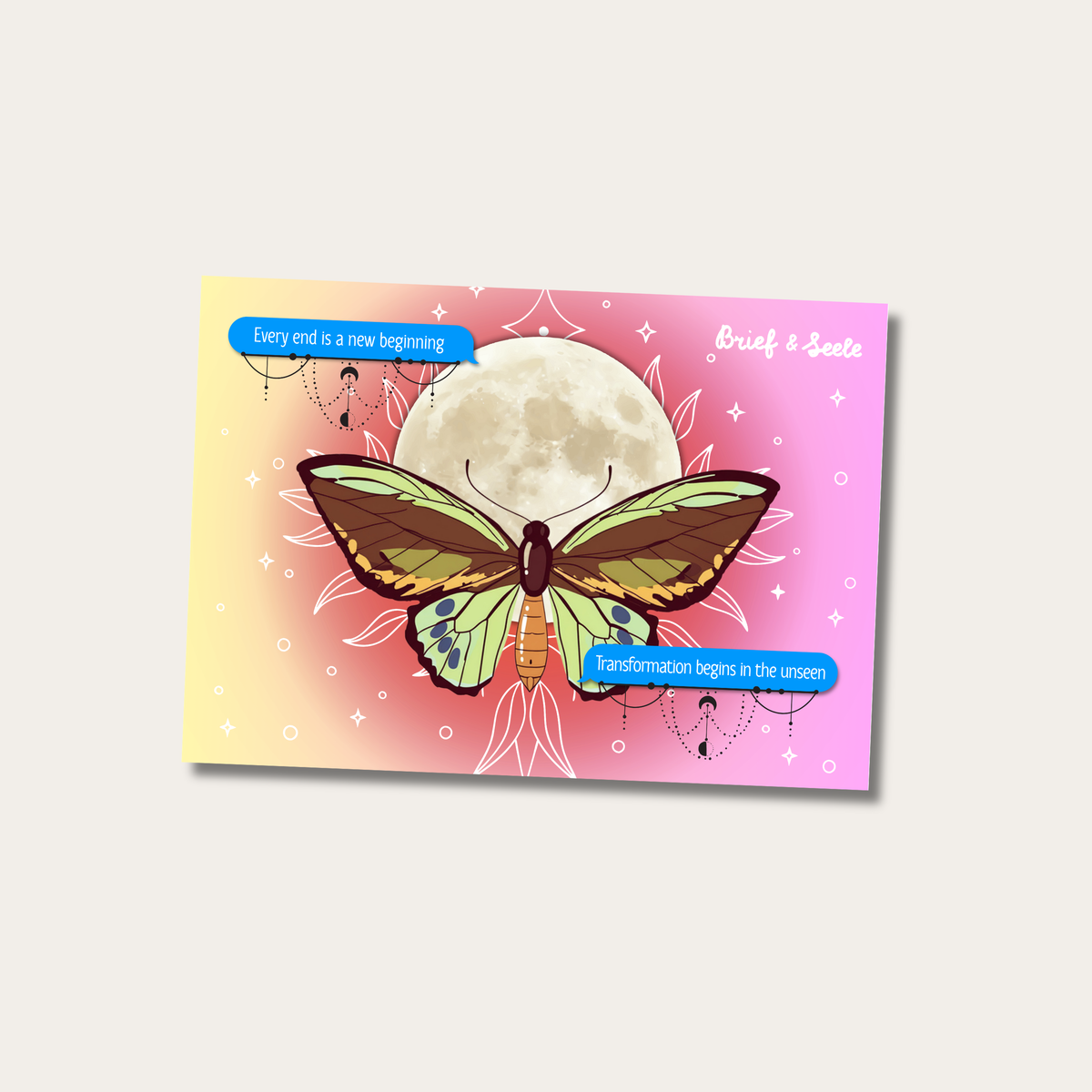 Postkarte "Schmetterling"
