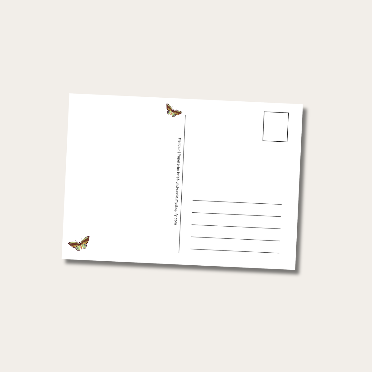 Postkarte "Schmetterling"