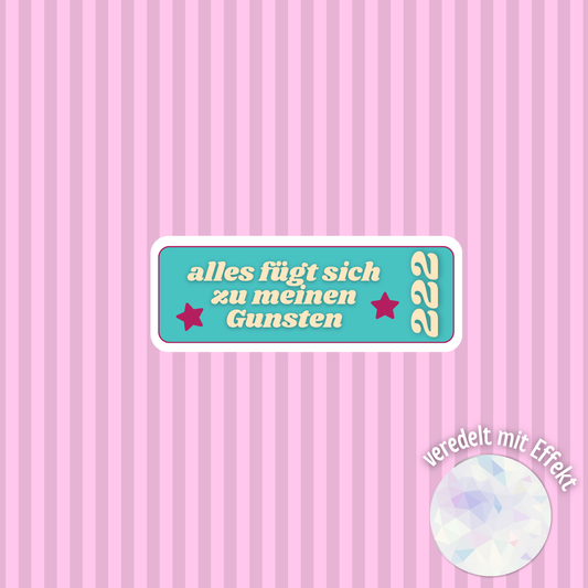 Sticker *222*