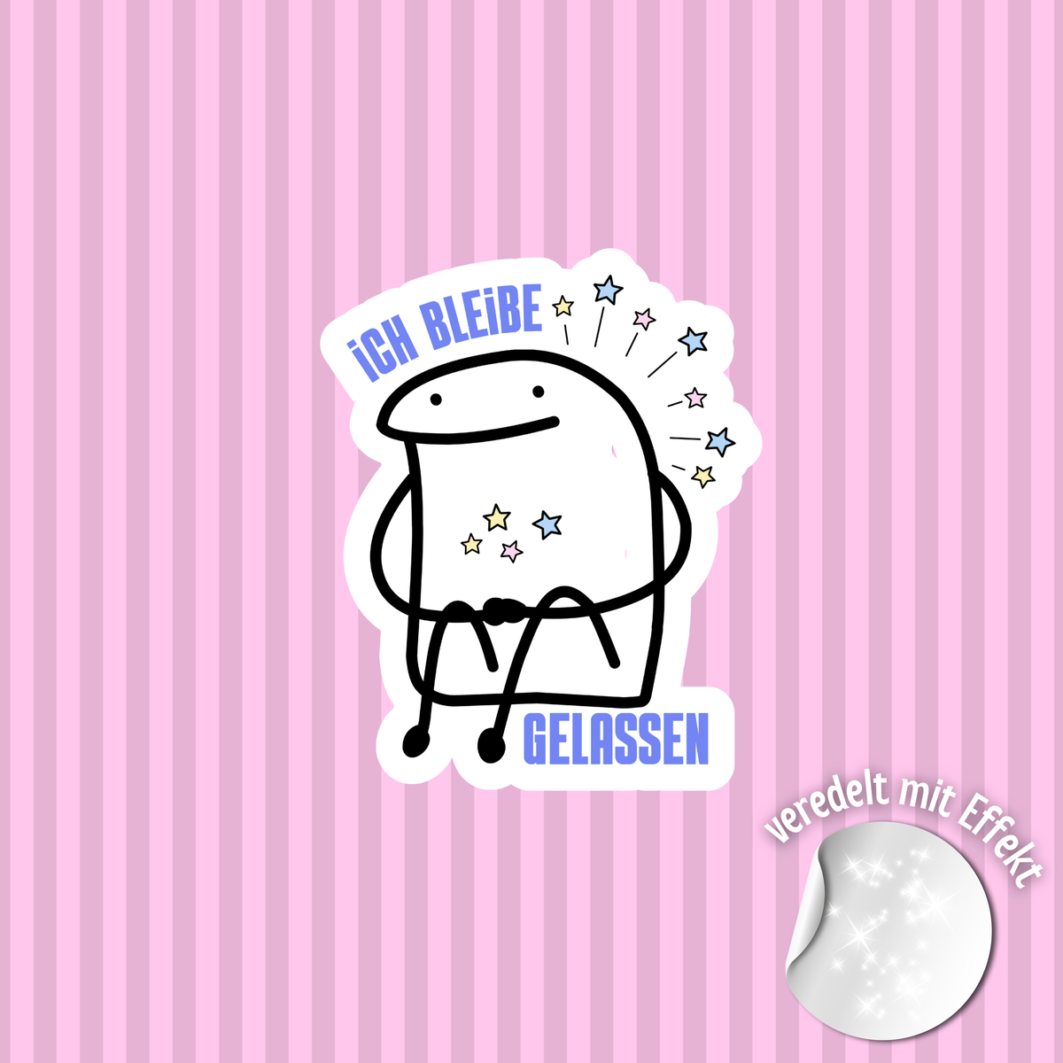 Sticker *Gelassen*