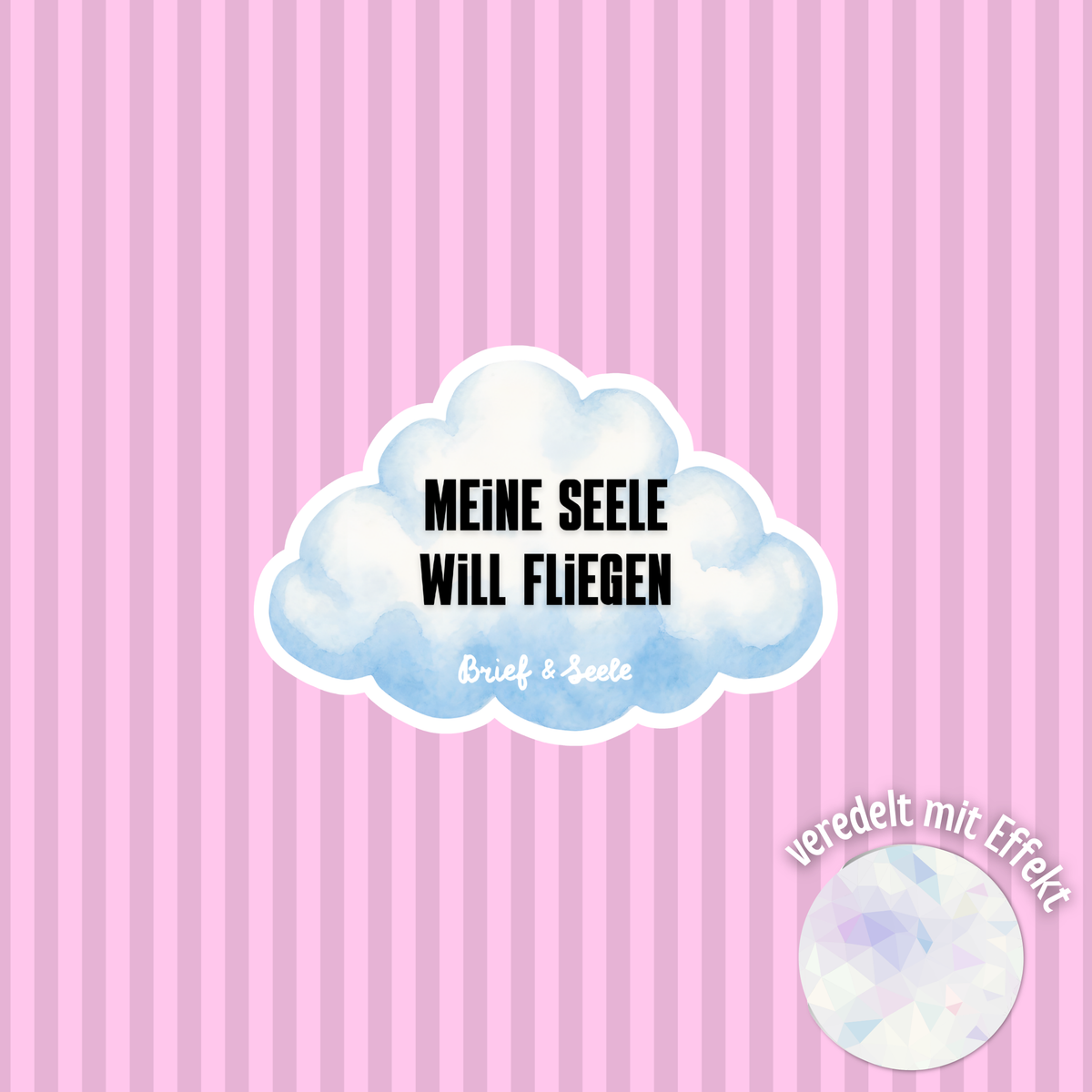 Sticker *Wolke*