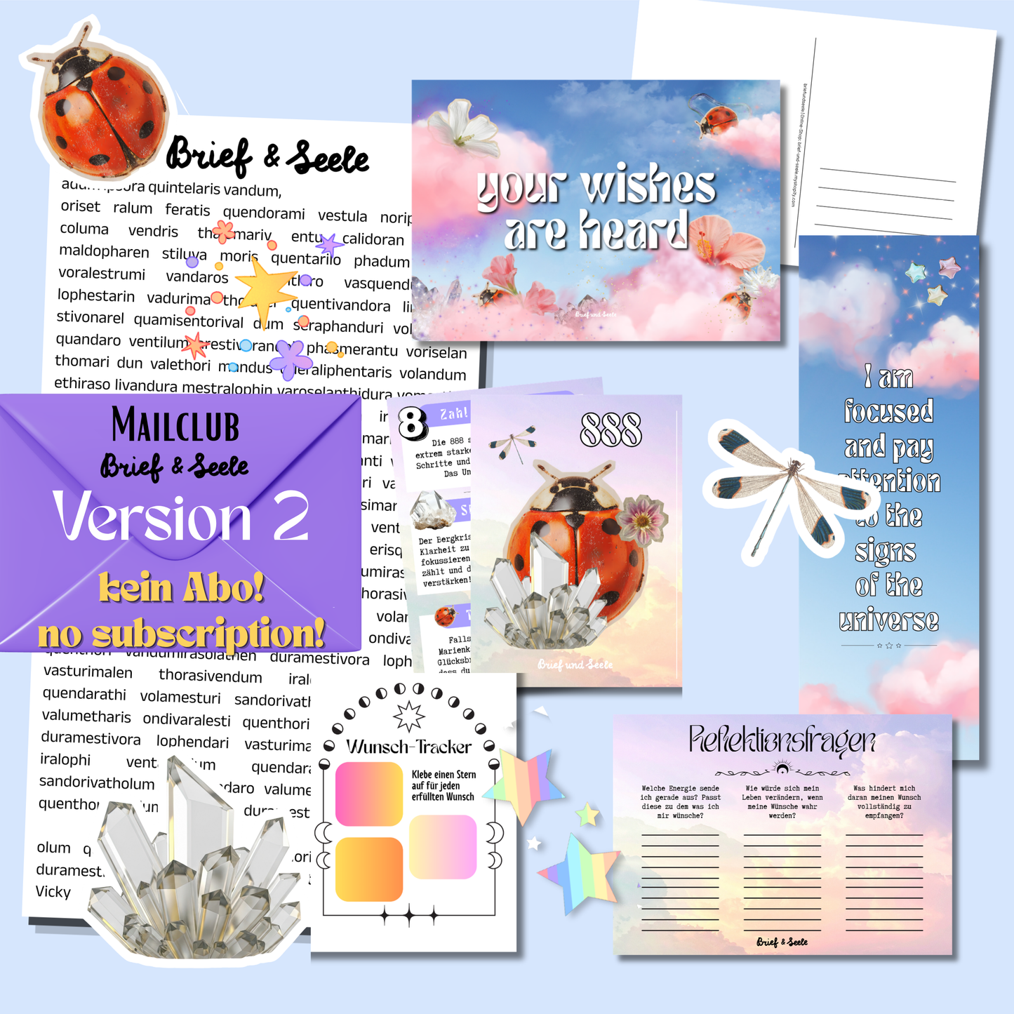 The August Letter Club (subscription-free)