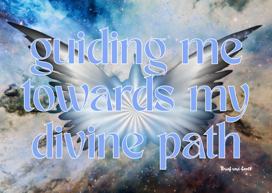 Postcard "Divine Path"