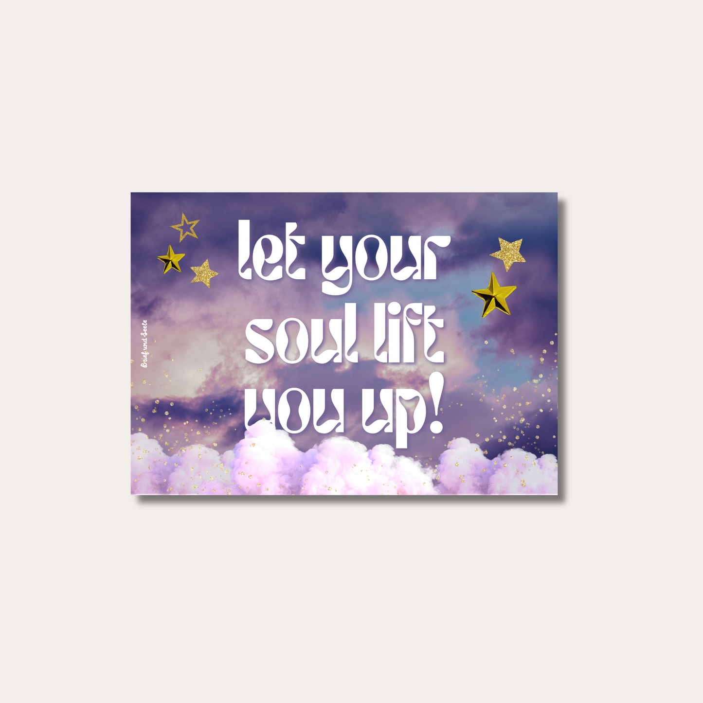 Postkarte "Soul lift up!"
