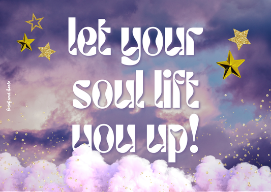 Postkarte "Soul lift up!"
