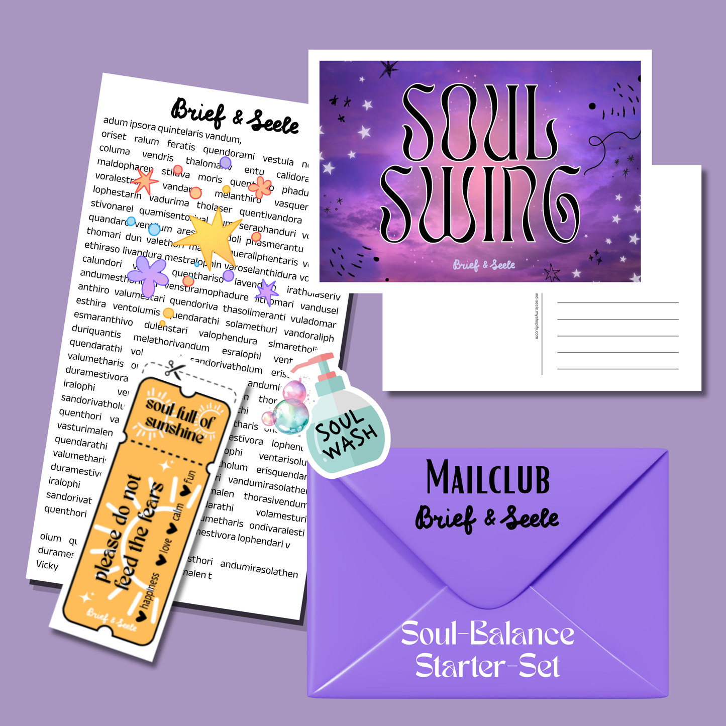 Briefclub - das Soul-Balance-Set
